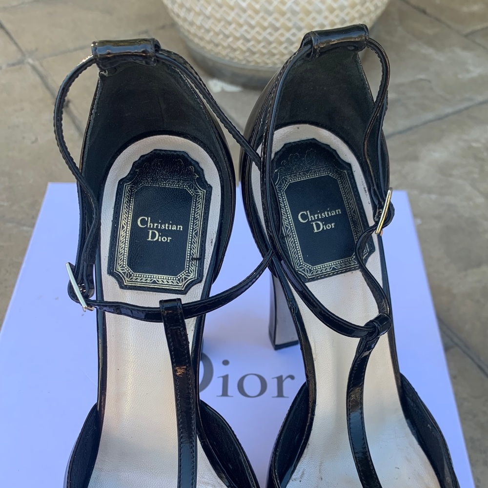 Authentic Christian Dior Patent leather Heels - Picture 4 of 4